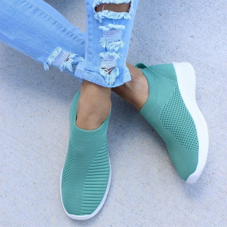 Danuta | Women’s Comfortable Slip-On Sneakers with Breathable All-Day Comfort