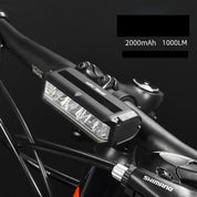 Ultra-bright LED bicycle light | Adjustable brightness, versatile light modes & waterproof