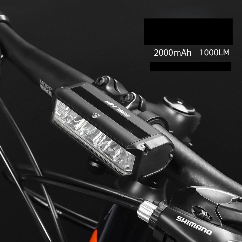 Ultra-bright LED bicycle light | Adjustable brightness, versatile light modes & waterproof