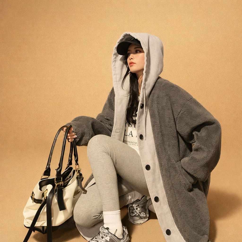 Celestene | Women's Long Hooded Winter Jacket