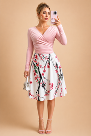 Vivian | Stylish Maxi Dress Flowerprint