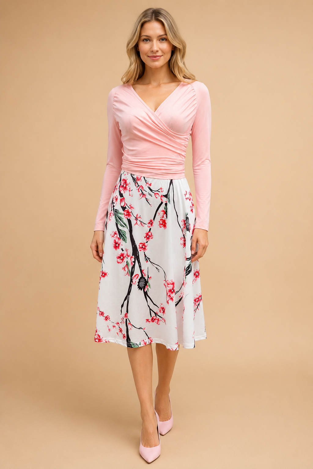 VIVIAN | Vibrant Eye-Catching Dress Set