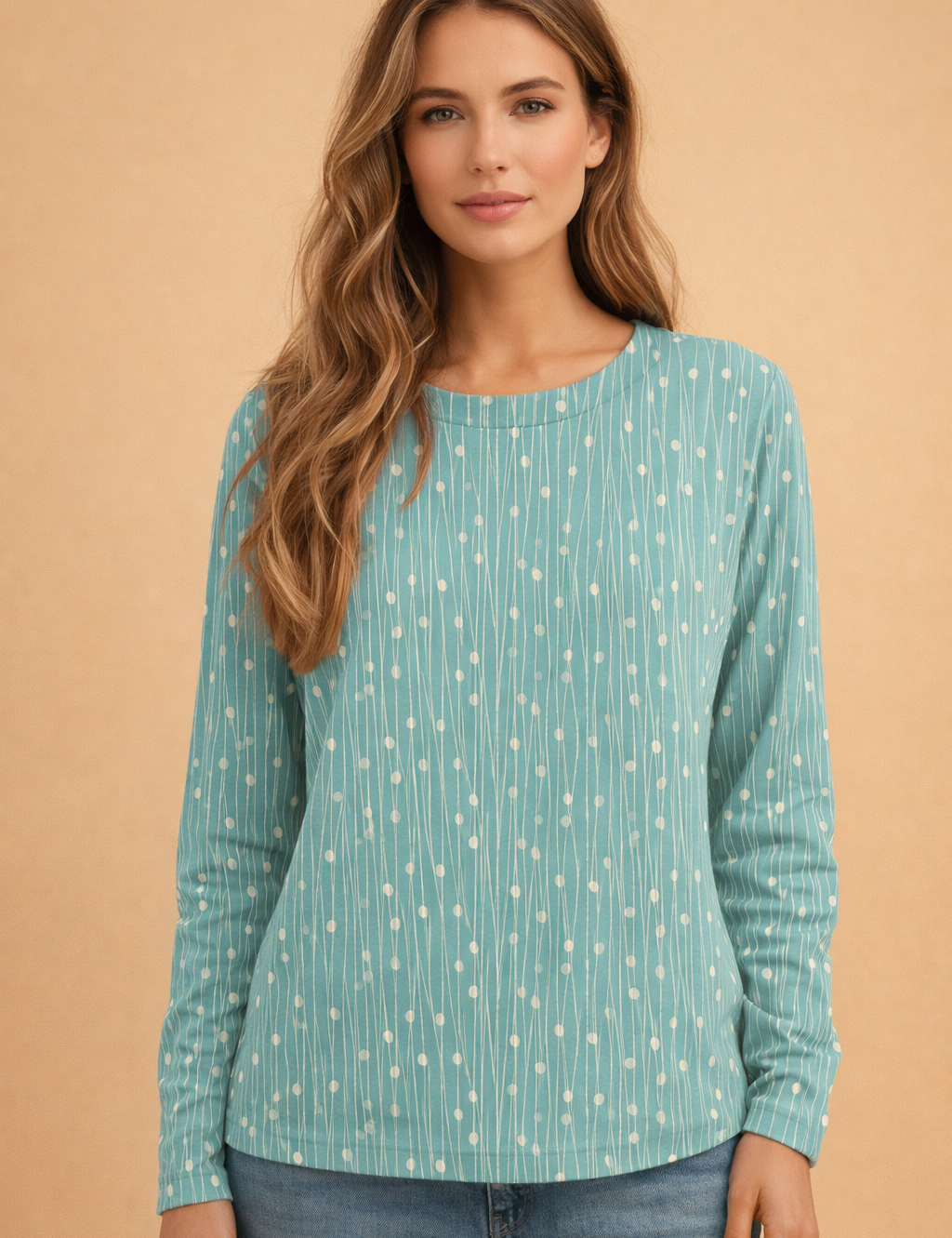 Paisley Print Pullover | A Fashionable Sweater for Colder Days