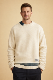 Caleb | Men's Relaxed Fit Crewneck Sweater