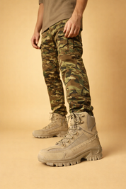 Callum | Rugged High-Top Outdoor Boots for All-Terrain Urban Adventure