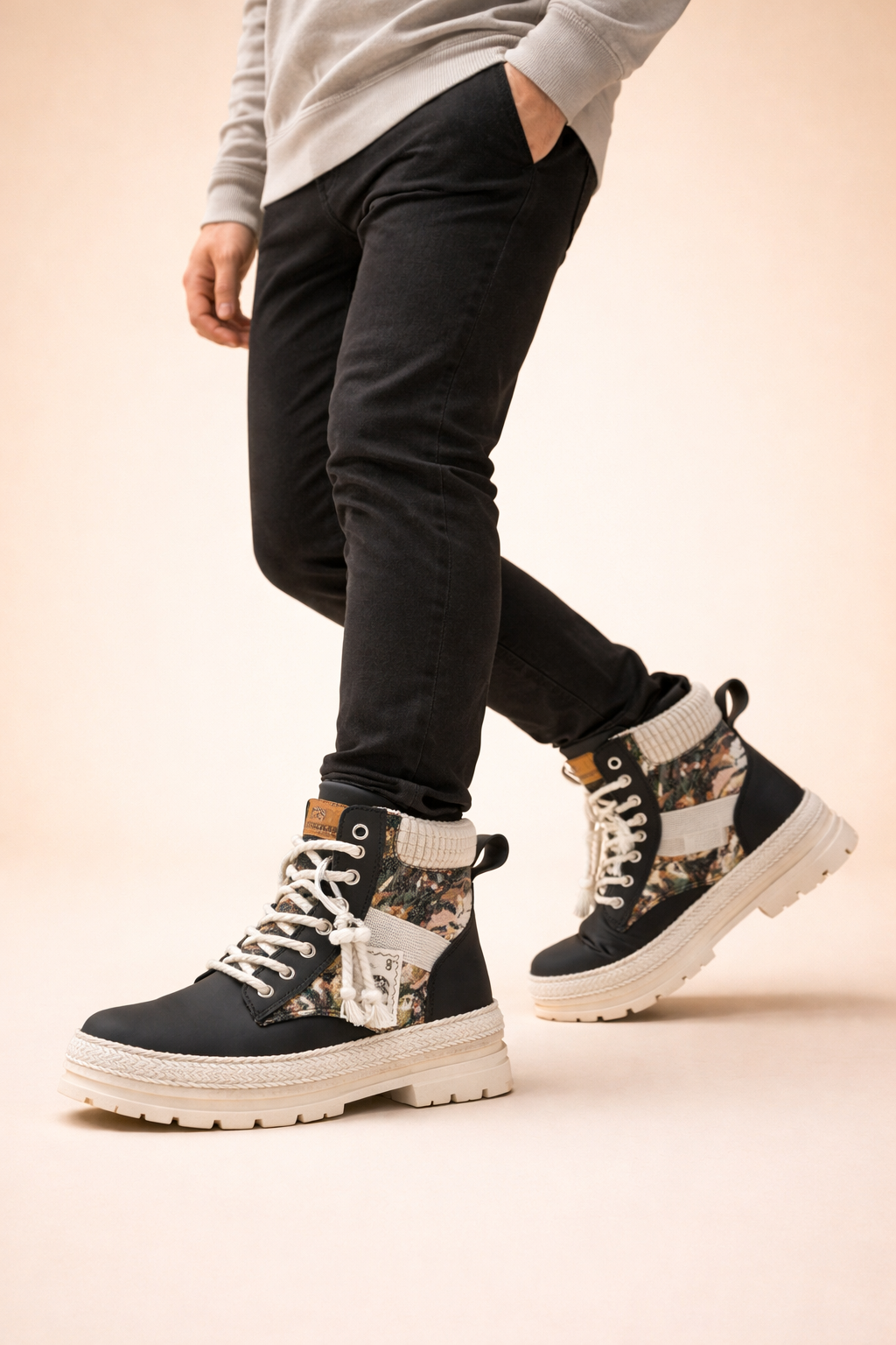 Archie | Statement Lace-Up Ankle Boots for Trend-Forward Street Style