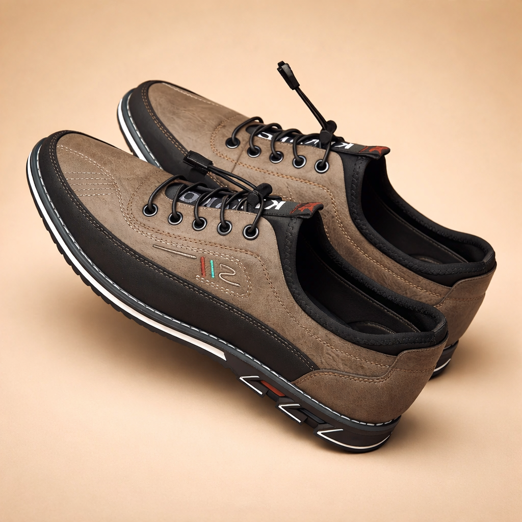 Kip | Men's Comfortable Leather Shoes Elegant Vegan PU