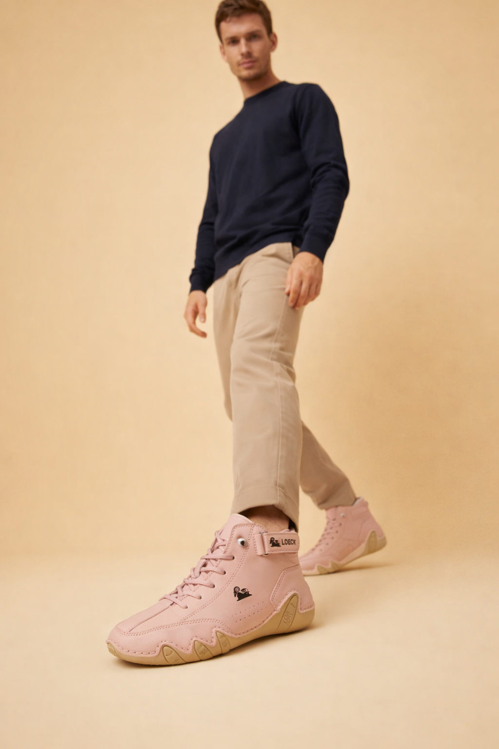Nathan | Unisex Comfortable Non-Slip Shoes with Fleece Lining and Durable Sole