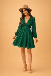 Anna | Gorgeous satin summer dress with cap sleeves