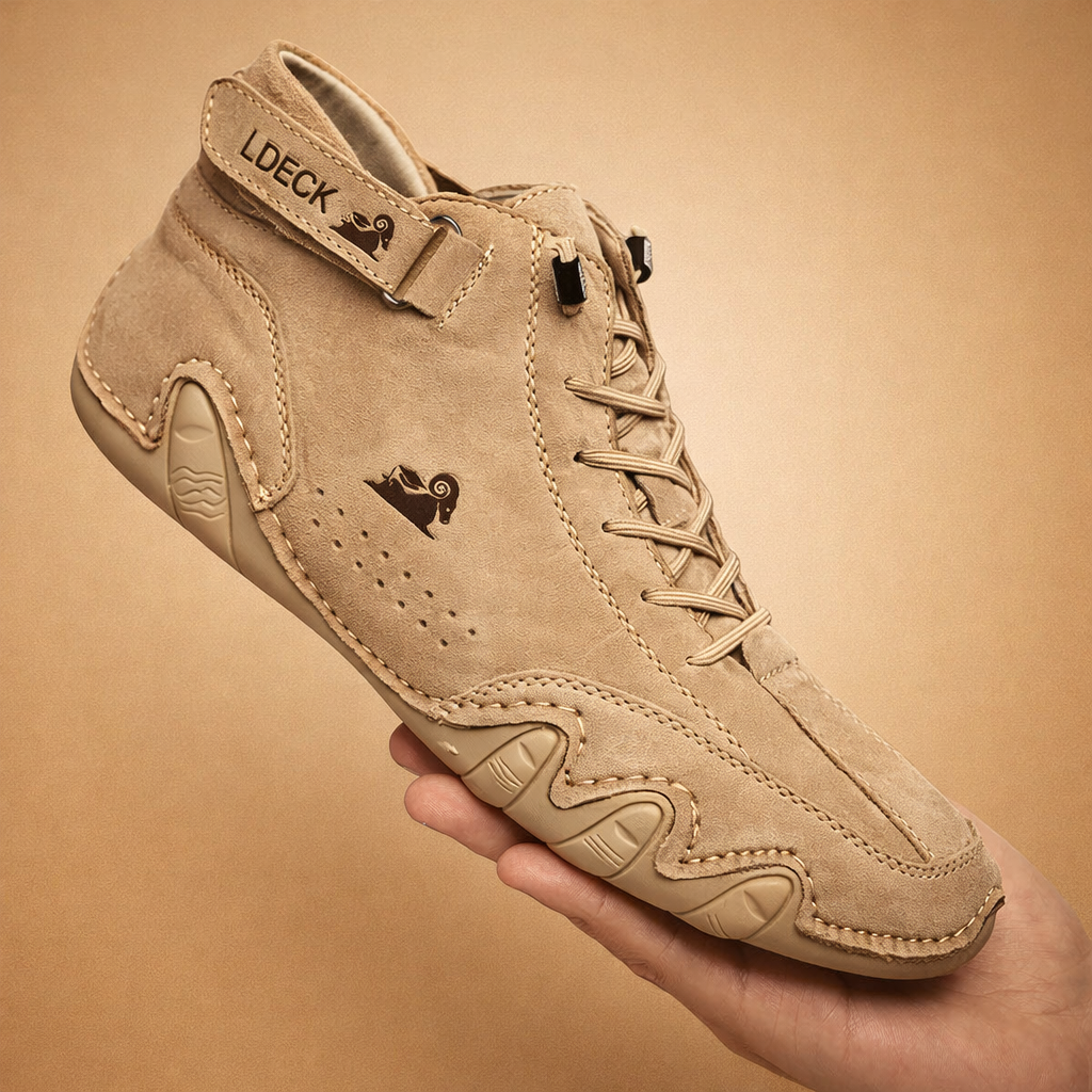 Nathan | Unisex Comfortable Non-Slip Shoes with Fleece Lining and Durable Sole