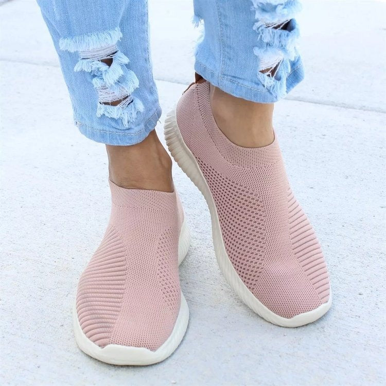 Danuta | Women’s Comfortable Slip-On Sneakers with Breathable All-Day Comfort