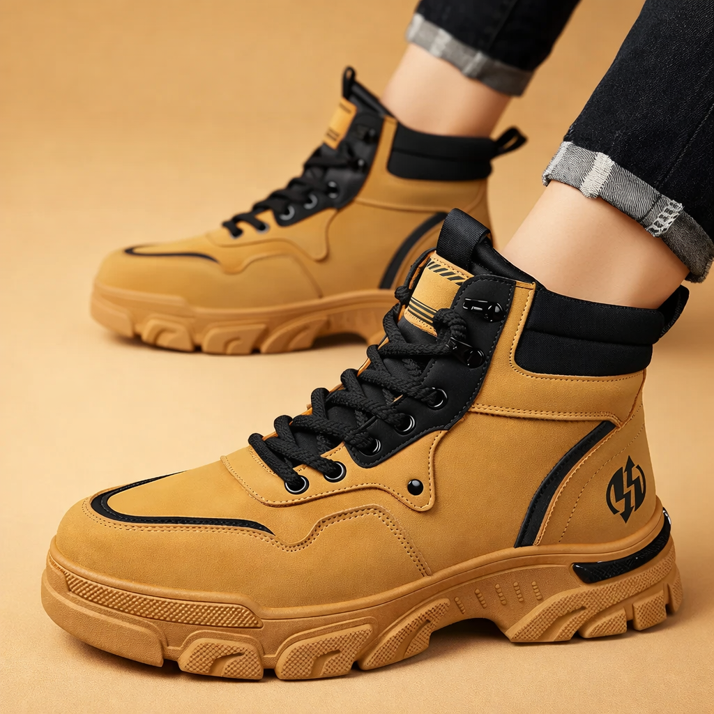 Mason | Chunky High-Top Street Boots for Bold Everyday Adventure