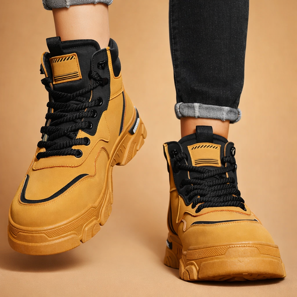 Mason | Chunky High-Top Street Boots for Bold Everyday Adventure