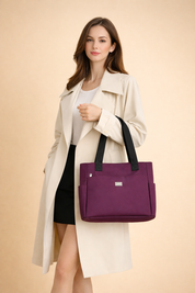 Victoria | Women’s Structured Office Tote Bag