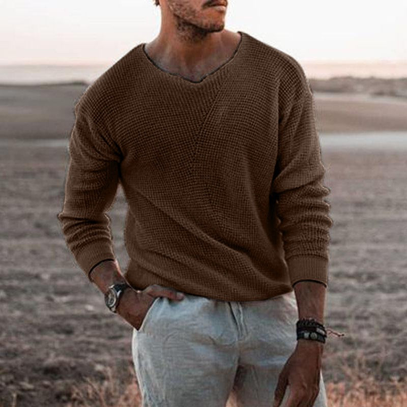 Bram | Men's casual, warm sweater | Soft knit