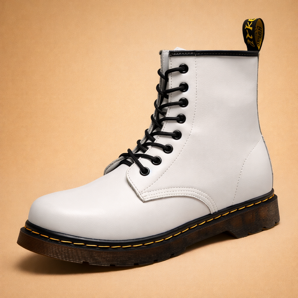 Harvey | Classic Lace-Up Combat Boots for Timeless Street Style