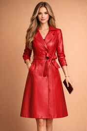 Harper | Structured Double-Breasted Longline Women’s Jacket