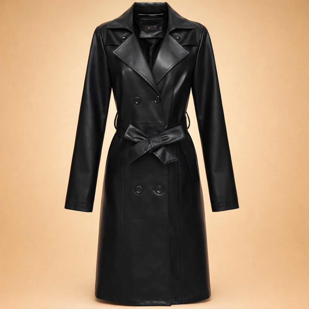 Harper | Structured Double-Breasted Longline Women’s Jacket