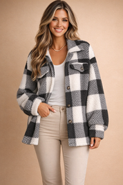 Millie | Stylish shirt jacket with a loose fit