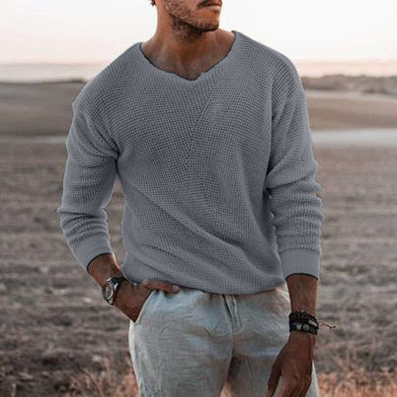 Bram | Men's casual, warm sweater | Soft knit